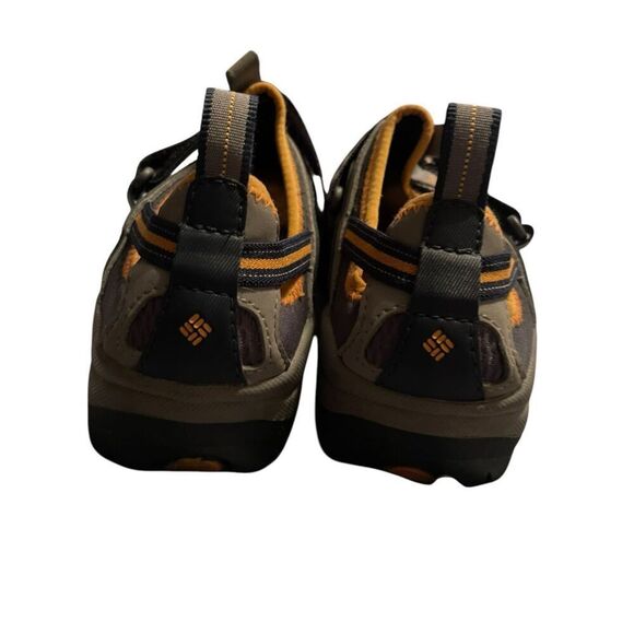 Columbia Boys Gray Waterproof Manta Ray Sport Omni Grip Shoes Size 3.5 - Picture 4 of 9